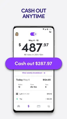 Lyft Driver android App screenshot 2
